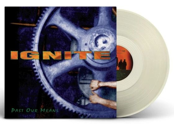 IGNITE "Past Our Means" 12" EP (Rev) Clear Vinyl